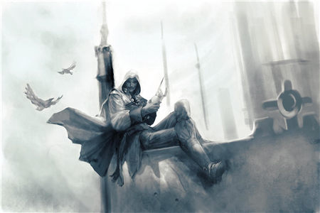 刺客信条2官方设定集 《The Art of Assassin's Creed II》原画