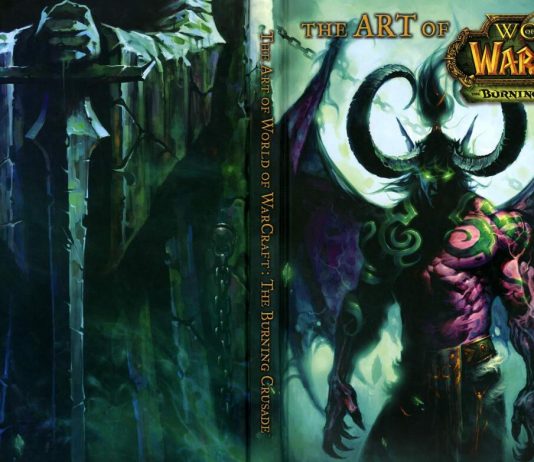 The Art Of World Of Warcraft：Burning Crusade（魔兽世界：燃烧的远征）艺术设定封面