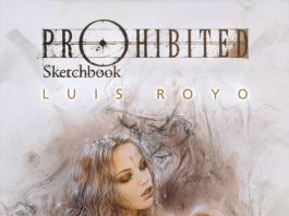 Luis Royo-Prohibited Sketchbook (路易斯·罗佑-禁书速写)封面