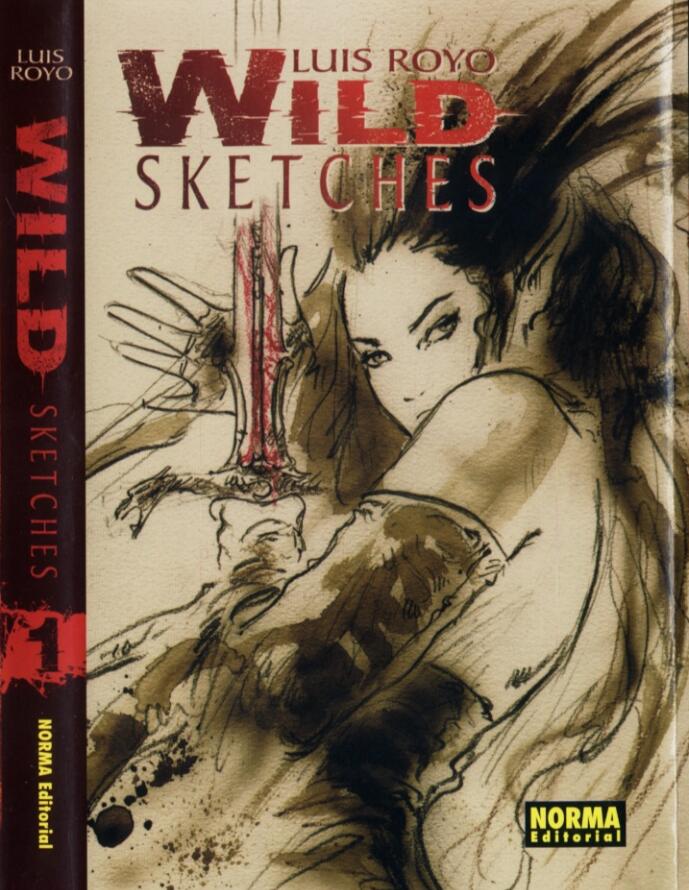 Luis Royo-Wild Sketches 1(路易斯·罗佑-狂乱速写1)封面