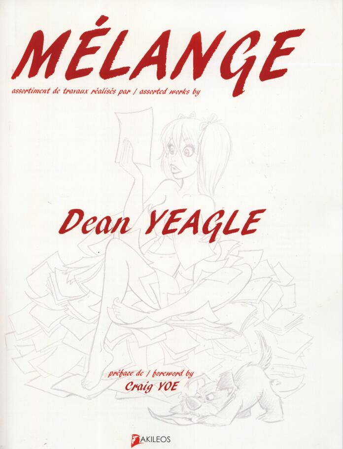 Melange by Dean Yeagle(卡通大师作品集)封面