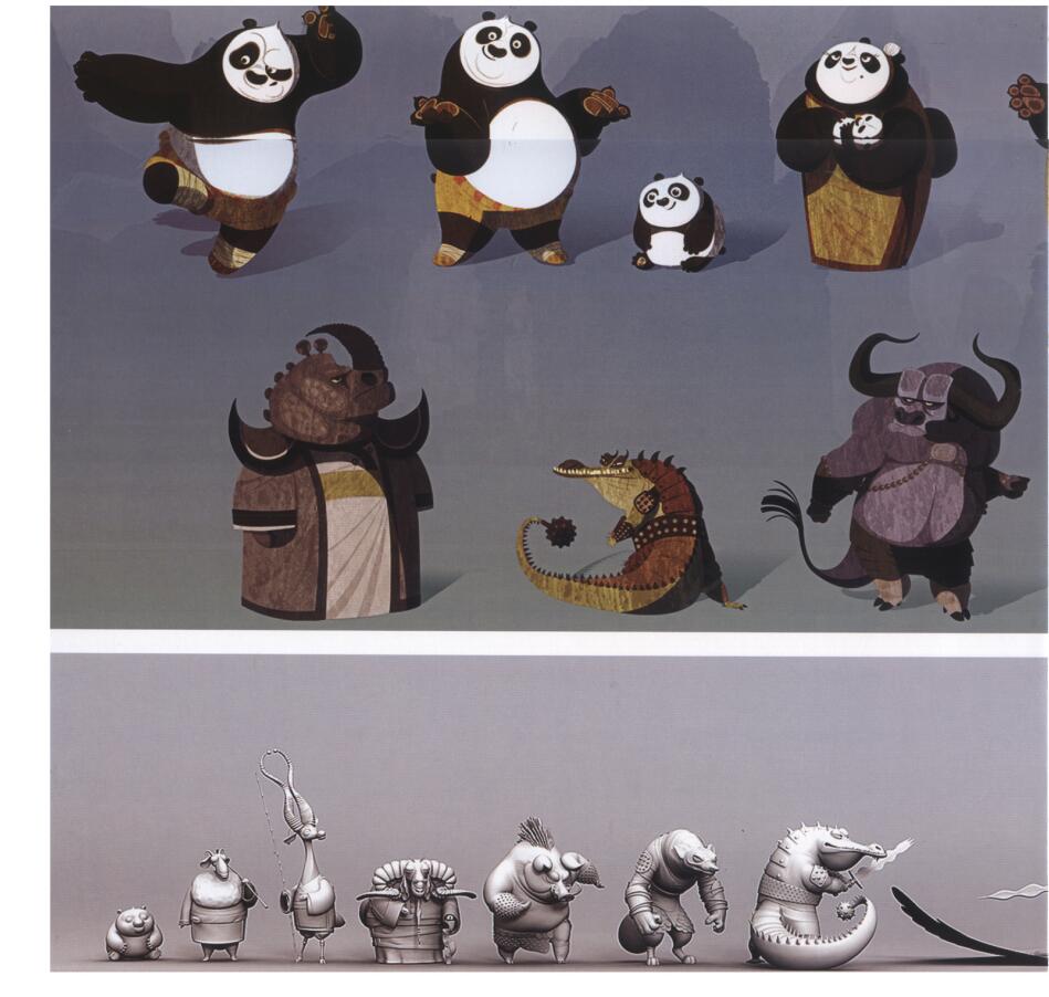 The Art of Kung Fu Panda II(功夫熊猫2艺术设定)