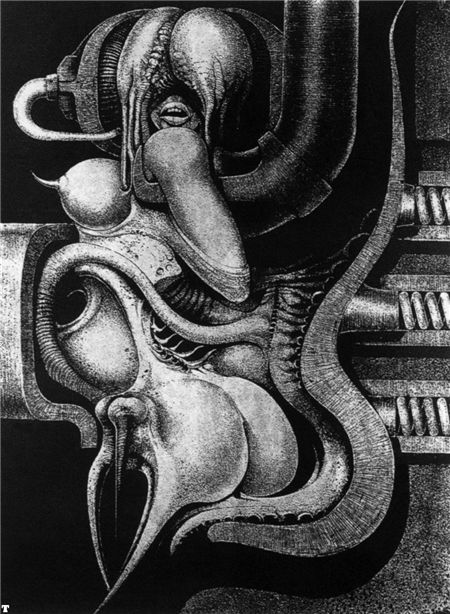 H.R.Giger Art《异形》之父作品集