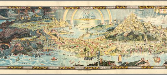仙境天堂古地图 An Ancient Mappe of Fairyland