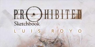 Luis Royo-Prohibited Sketchbook (路易斯·罗佑-禁书速写)封面