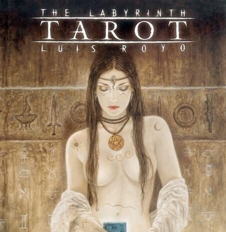 Luis Royo-The Labyrinth Tarot (路易斯·罗佑-迷宫塔罗牌)封面