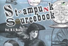 Steampunk Sourcebook(蒸汽朋克圣经原始资料集)封面